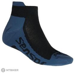 Sensor RACE COOL INVISIBLE zokni, fekete/kék (3/5 (EU 35 - 38))