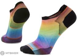 Smartwool Run Zero Cushion Pride Rainbow Print Low Boka zokni, több színben (S)