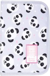 ST.RIGHT Penar școlar St. Right Grey Panda - Un fermoar cu 2 apripi (655319) Penar