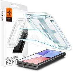 Spigen AGL07969 Samsung Galaxy Z Fold6 Spigen GlastR EZ Fit edzett üveg képernyővédő fólia, felhelyezést segítő kerettel, 2 db-os csomag, átlátszó (AGL07969)