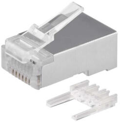 EMOS FTP csatlakozó RJ45 CAT6 20/bliszter (K0202) - mione