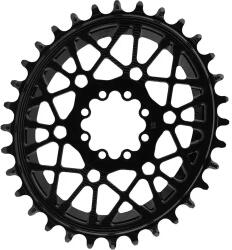 Absolute Black OVAL MTB első lánckerék 32T, Sram Direct Mount, 8 csavaros, ovális, T-Type, Boost, 1x12s, narrow-wide, alumínium, fekete