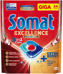 Somat Excellence Premium 5in1 kapszula (54 mosogatás)