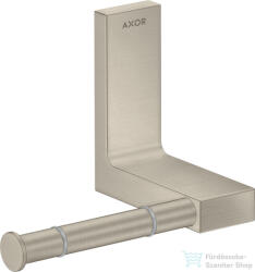 Hansgrohe AXOR UNIVERSAL RECTANGULAR wc papír tartó, szálcsiszolt nikkel 42656820 (42656820)