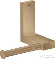 Hansgrohe AXOR UNIVERSAL RECTANGULAR wc papír tartó, szálcsiszolt bronz 42656140 (42656140)
