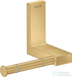 Hansgrohe AXOR UNIVERSAL RECTANGULAR wc papír tartó, szálcsiszolt arany hatású 42656250 (42656250)