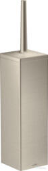 Hansgrohe AXOR UNIVERSAL RECTANGULAR fali wc kefe tartó, szálcsiszolt nikkel 42655820 (42655820)