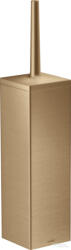 Hansgrohe AXOR UNIVERSAL RECTANGULAR fali wc kefe tartó, szálcsiszolt bronz 42655140 (42655140)