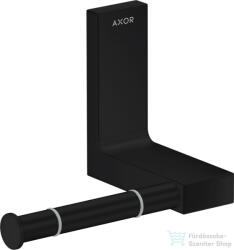 Hansgrohe AXOR UNIVERSAL RECTANGULAR wc papír tartó, matt fekete 42656670 (42656670)