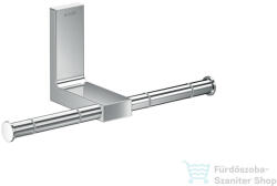 Hansgrohe AXOR UNIVERSAL RECTANGULAR dupla wc papír tartó, króm 42657000 (42657000)