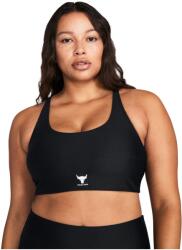 Under Armour Project Rock Női merevítő sportmelltartó Under Armour PJT RCK ALL TRAIN CRSBCK BRA W fekete 1380181-002 - XS