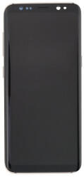 Samsung G950F Galaxy S8 előlap keret, lcd kijelző és érintőpanel, arany (Incell, TFT)