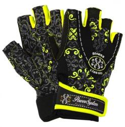 Power System Classy Yellow Fitness kesztyű S