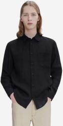 APC A. P. C. ing A. P. C. Chemise Cassel LIAEK-H12545 BLACK férfi, galléros, fekete, regular - fekete XL