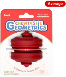 PetDreamHouse Chewtastic Geometrics GEO-Hex piros 6, 2cm (PDHX5803)