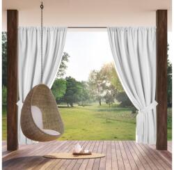 EUROFIRANY Garden vízálló kerti függöny elkötővel Fehér 155x200 cm - homeandstyle - 5 370 Ft
