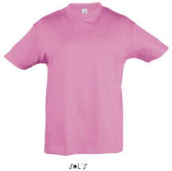 SOL'S Gyerek REGENT KIDS környakas rövid ujjú pamut póló, SOL'S SO11970, Orchid Pink-12A (so11970ohp-12a)