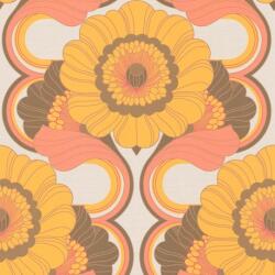 As Creation Tapet retro cu flori mari 5304