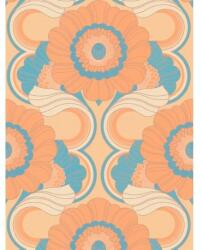 As Creation Tapet retro cu flori mari 5302