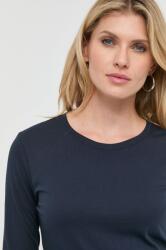 Giorgio Armani pamut hosszúujjú sötétkék - sötétkék XS