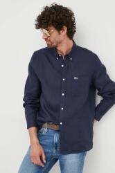 Lacoste len ing legombolt galléros, sötétkék, regular - sötétkék 40 - answear - 49 990 Ft