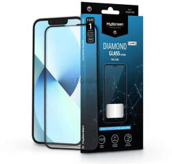 MyScreen Apple iPhone 13 Mini edzett üveg képernyővédő fólia - MyScreen Protector DiamondGlass Lite Edge2.5D Full Glue - fekete