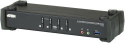 ATEN EXT ATEN CS1924-AT-G 2PC USB DisplayPort 4K + Audio KVM Switch (CS1924-AT-G)