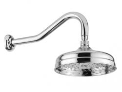 Bugnatese zuhanykar fejzuhannyal (20 cm átmérő), Króm/arany szín 89116CRDO (89116CRDO)