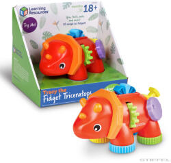 Learning Resources Tracy the Fidget Triceratops finommotorikát fejlesztő játék (LR-LER9147)