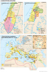 Stiefel A kereszténység születése (120 x 160 cm) iskolai történelmi falitérkép (D8-XL)