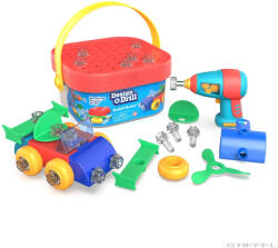 Learning Resources Design & Drill® Build-It Bucket szerelőkészlet (LR-EI-4146)