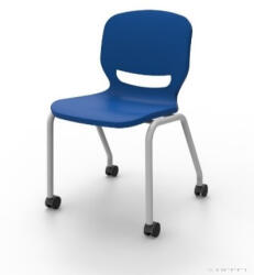 Nautilus Furniture Fémlábas, kerekes ergonómikus szék, 6-os méret (NF-SH4R-06)