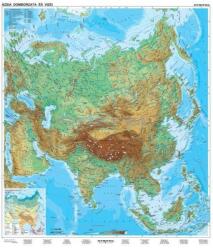 Stiefel Ázsia domborzata + politikai térképe DUO (140 x 180 cm) (47457)