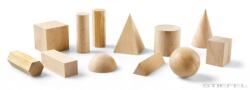 Learning Resources Geometriai elemek fából - 12db (LR-LER0120)