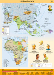 Stiefel Óriások ébredése, iskolai történelmi oktatótabló (DTK227-L)