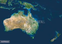 Stiefel Ausztrália a világűrből (34023)