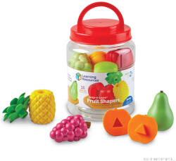 Learning Resources Snap-n-Learn Fruit Shapers - finommotorikát fejlesztő gyümölcsök (LR-LER6715)