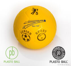 Plasto Ball Supersoft futball labda, 5-ös (PB-3113)