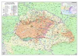 Stiefel A trianoni békekötés következményei fémléces iskolai történelmi falitérkép (453117FL)