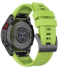 GIGAPACK GP-149224 Garmin Epix Pro (Gen2) 47mm / Fenix 7 Solar / Fenix 7 Sapphire 22mm világoszöld szilikon óraszíj (GP-149224)