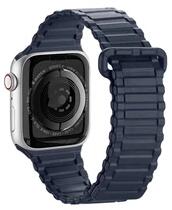 DUX DUCIS GP-137719 Apple Watch Series 9 41mm / Watch Series 1 38mm / Watch Series 2 38mm sötétkék szilikon óraszíj (GP-137719)