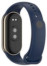 GIGAPACK GP-146564 Xiaomi Band 8 sötétkék szilikon óraszíj (GP-146564)