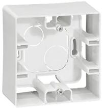Legrand 664798 Niloé fehér 1-es kiemelő keret (664798)