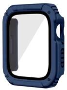 GIGAPACK GP-125075 Apple Watch Series 2 42mm / Series 1 42mm / Series 3 42mm sötétkék műanyag keret + kijelzővédő (GP-125075)