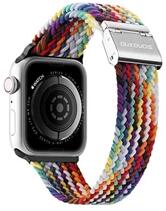 DUX DUCIS GP-137712 Apple Watch Series 9 41mm / Watch Series 3 38mm / Watch Series 2 38mm fehér textil óraszíj (GP-137712)