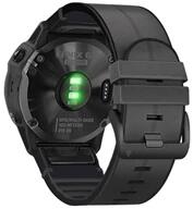 GIGAPACK GP-149252 Garmin Epix Pro (Gen2) 51mm / Fenix 7X Pro Solar / Fenix 7X Solar 26mm fekete bőr hatású óraszíj (GP-149252)