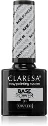 Claresa UV/LED Base Power bázis lakk zselés műkörömhöz árnyalat 01 5 g