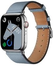 HOCO WA17_GR Apple Watch Series 9 41mm / Watch Series 7 41mm / Watch Series 8 41mm szürke szilikon óraszíj (WA17_GR)