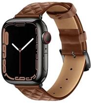 HOCO WA18_BROWN Apple Watch Series 9 41mm / Watch Series 8 41mm / Watch Series 7 41mm barna szilikon óraszíj (WA18_BROWN)