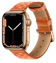 HOCO WA18_OR_42-44-45-49 Apple Watch Ultra 2 49mm / Watch Series 9 45mm / Watch Series 8 45mm narancs szilikon óraszíj (WA18_OR_42-44-45-49)
